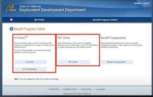 bpo online portal|edd online california benefits program.